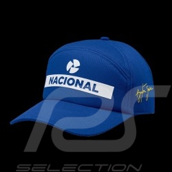Casquette Ayrton Senna Nacional Original Bleu Marine 701222840-001