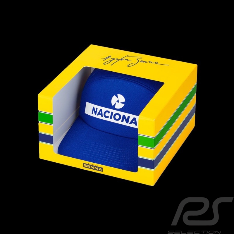 Cap Ayrton Senna Nacional Original Navy 701222840-001 Cap Ayrton Senna Nacional Original Navy 701222840-001