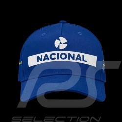 Casquette Ayrton Senna Nacional Moderne Bleu Marine 701218236-001