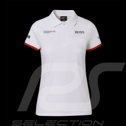 Porsche Motorsport Hugo Boss Polo-shirt weiß WAP431L0MS - Damen