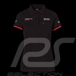 Porsche Motorsport Hugo Boss Polo shirt black WAP434L0MS - women
