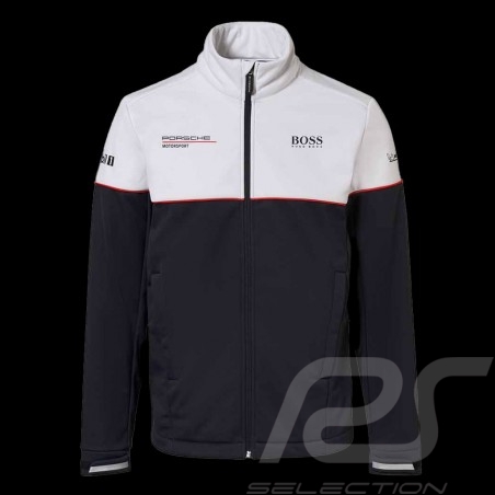 Porsche Motorsport Hugo Boss Softshell Jacket black / white WAP435L0MS - men