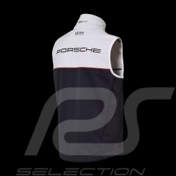 Veste Porsche Hugo Boss Motorsport Softshell sans manches noir / blanc WAP437LOMS - mixte