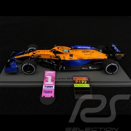 Daniel Ricciardo McLaren MCL35M n°3 Vainqueur GP Italie 2021 1/43 Spark S7689