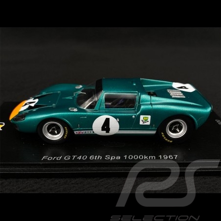 Ford GT40 n°4 1000km de Spa Francorchamps 1967 1/43 Spark SB184