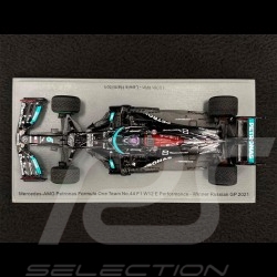 Lewis Hamilton Mercedes-AMG F1 W12E n°44 Vainqueur GP Russie 2021 1/43 Spark S7695