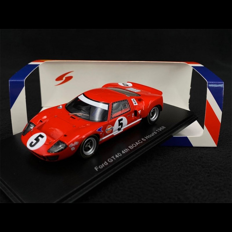 Modèle Réduit 1:43 SPARK - Ford GT40 #54 - 6H De BOAC 1967 - D.Charlton/C.Crabbe - Neuf
