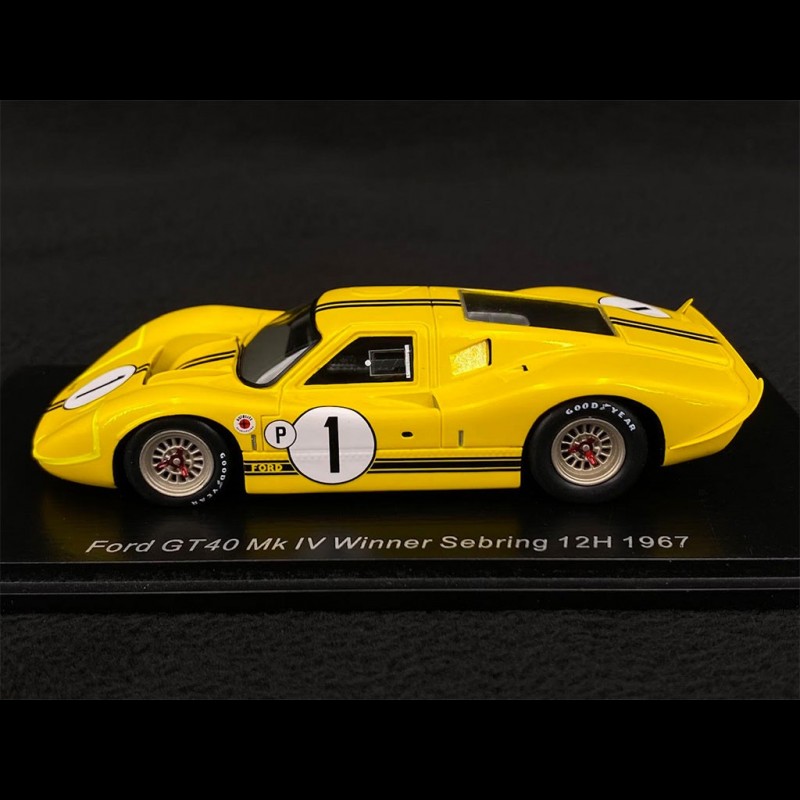 買い取り ゲイボルグ商会絶版EXOTO1181967 GT40 MKIV #1 1967 Sebring 12h≠BBR