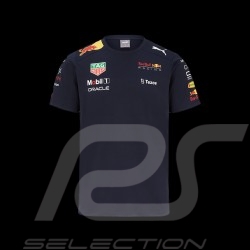 T-Shirt RedBull Racing Verstappen Pérez Puma Blau 701219144-001
