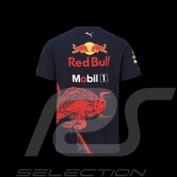 T-Shirt RedBull Racing Verstappen Pérez Puma Bleu 701219144-001