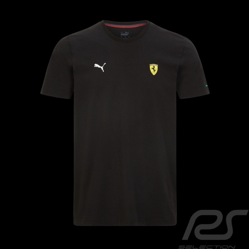 Puma Ferrari Tee Shirt - Black - Mens - Shoplifestyle