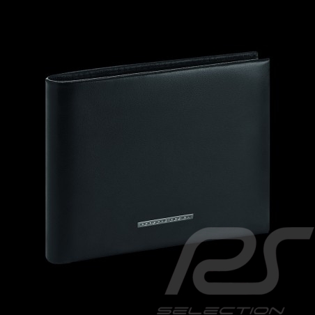 Portefeuille Porsche Design Porte-cartes Cuir Noir Billfold 3 4056487000800