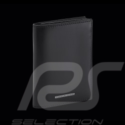 Geldbörse Porsche Design Kartenhalter Leder Schwarz Classic Cardholder 2 4056487001296