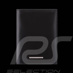 Porsche Design Compact Wallet Leather Black Classic Billfold 6 4056487000817