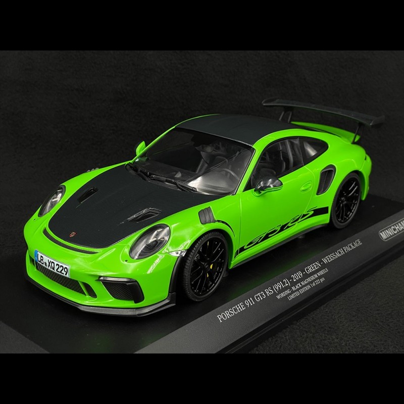 1/18 Minichamps 2019 Porsche 911 (991.2) GT3 RS (Lizard Green with