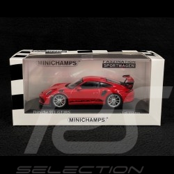 Porsche 911 GT3 RS Type 991.2 2018 Indian Red 1/43 Minichamps 413067070