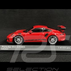 Porsche 911 GT3 RS Type 991.2 2018 Rouge Indien 1/43 Minichamps 413067070