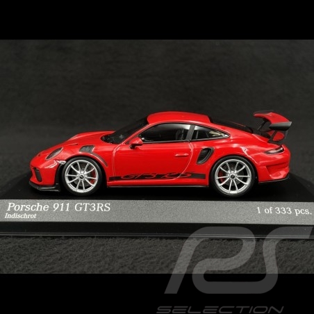 Porsche 911 GT3 RS Type 991.2 2018 Indischrot 1/43 Minichamps 413067070