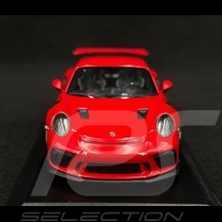 Porsche 911 GT3 RS Type 991.2 2018 Indian Red 1/43 Minichamps 413067070