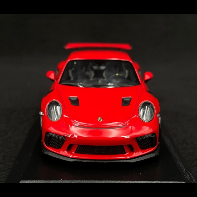 Porsche 911 GT3 RS Type 991.2 2018 Indian Red 1/43 Minichamps