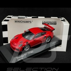 Porsche 911 GT3 RS Type 991.2 2018 Indischrot 1/43 Minichamps 413067070