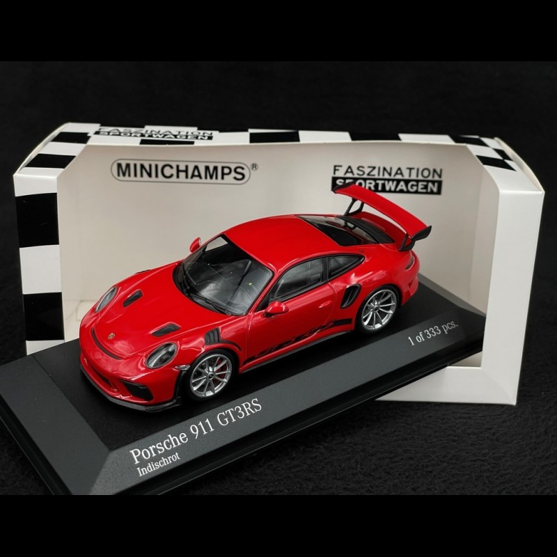 Porsche 911 GT3 RS Type 991.2 2018 Indischrot 1/43 Minichamps 
