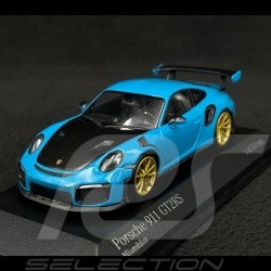 Porsche 911 GT2 RS Type 991.2 2018 Miami Blau 1/43 Minichamps 413067274