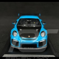 Porsche 911 GT2 RS Type 991.2 2018 Bleu Miami 1/43 Minichamps 413067274