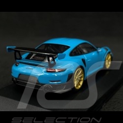 Porsche 911 GT2 RS Type 991.2 2018 Miami Blau 1/43 Minichamps 413067274