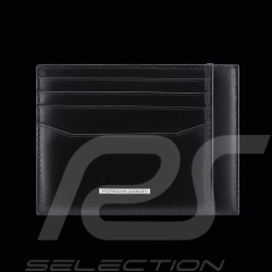 Wallet Porsche Design Card Holder Leather Black Classic Cardholder 4 4056487001302