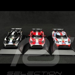 3. Set Ford GT n°66 n°67 n°69 24h Le Mans 2019 1/43 Ixo Models