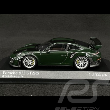 Porsche 911 GT2 RS Type 991.2 2018 British Racing Green 1/43 Minichamps 413067287