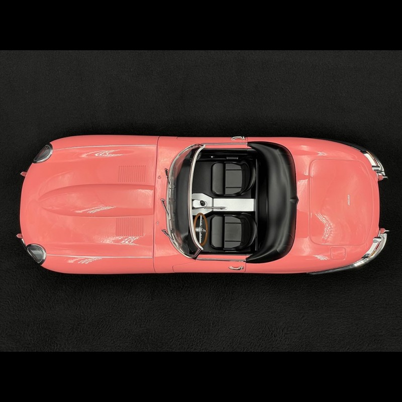 Jaguar Type E Cabriolet 1962 Pink Estée Lauder Edition 1/12 Norev 122721