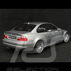 BMW M3 E46 CSL Coupe 2003 Gris Argent Métallique 1/18 Solido S1806503