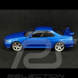 Nissan Skyline GT-R R34 1999 Bayside Blue 1/18 Solido S1804306