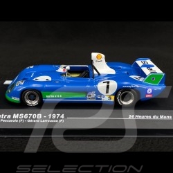Matra MS670B n°7 Vainqueur 24h Du Mans 1974 1/43 Atlas 896