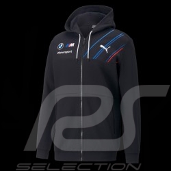 BMW Motorsport Sweatshirt Jacket Puma Charcoal Grey 701219208-001 - men