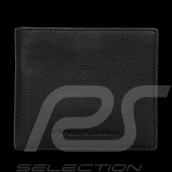 Portefeuille Porsche Design compact avec porte-monnaie Cuir Noir Capsule 50Y Wallet 4 4056487026039