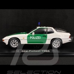 Porsche 924 Autobahn Polizei 1985 Green / White 1/18 KK Scale KKDC180723