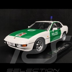 Porsche 924 Autobahn Polizei 1985 Grün / Weiß 1/18 KK Scale KKDC180723