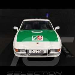 Porsche 924 Autobahn Polizei 1985 Vert / Blanc 1/18 KK Scale KKDC180723