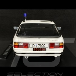 Porsche 924 Autobahn Polizei 1985 Vert / Blanc 1/18 KK Scale KKDC180723
