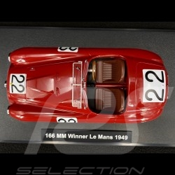 Ferrari 166MM Barchetta Spider n°22 Vainqueur 24h Le Mans 1949 1/18 KK Scale KKDC180913