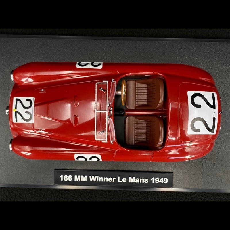 Décal Ferrari 166 MM Spider Le Mans 1949 22 23 1:32 1:24 1:43 1:18 slot