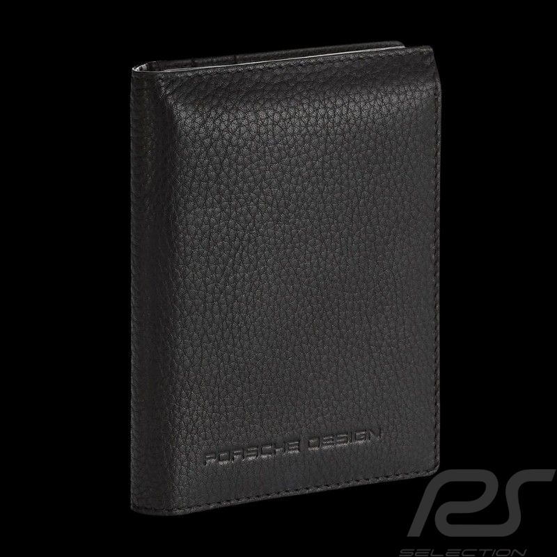 Geldbörse Porsche Design Kompakt im US-Format Leder Schwarz Capsule 50Y Billfold 6 4056487026015