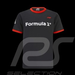 F1 T-shirt Ringer Formel 1 Schwarz / Rot 701202611-001 - herren