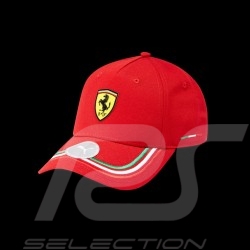 Casquette Ferrari F1 Puma drapeau italien Rouge 701210951-001 - mixte