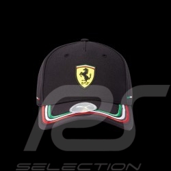 Ferrari F1 Kappe Puma italienische Flagge Schwarz 701210951-002 - unisex