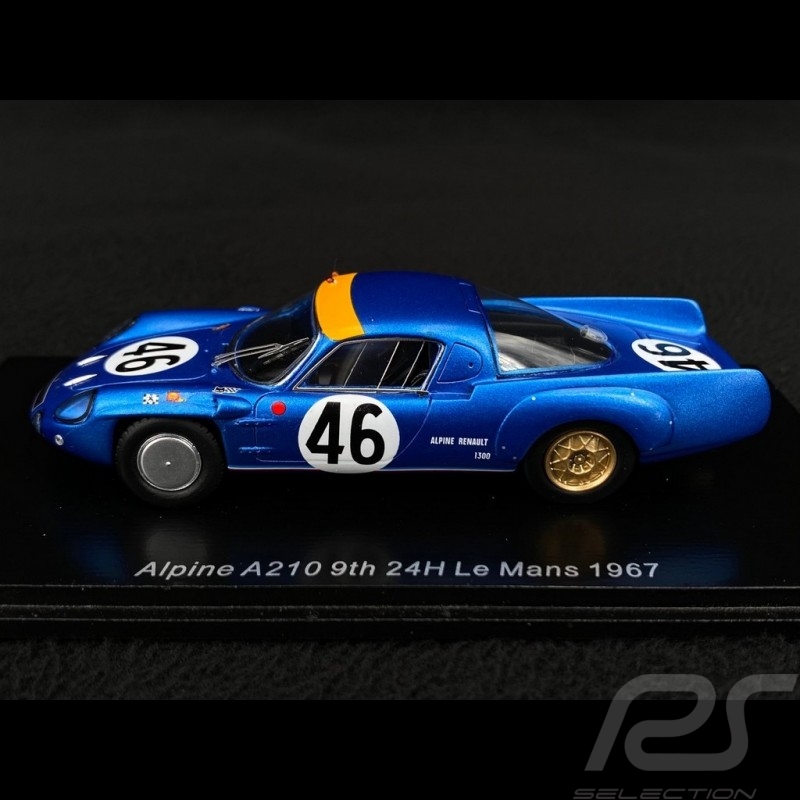 Alpine A210 n°46 24h Le Mans 1967 1/43 Spark S5687