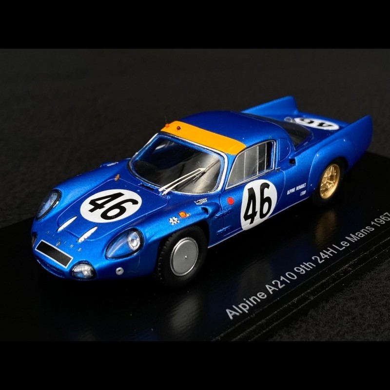 GRANDI E PICCOLE AUTO: Spark S472 Alpine Renault A210 Le Mans 1968 #57